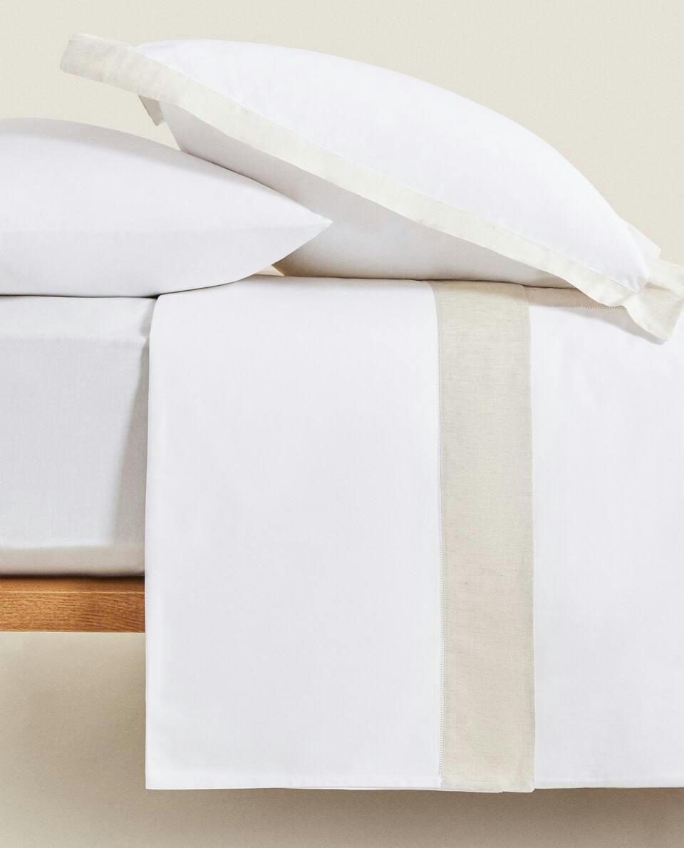 DUVET COVER WITH BORDER