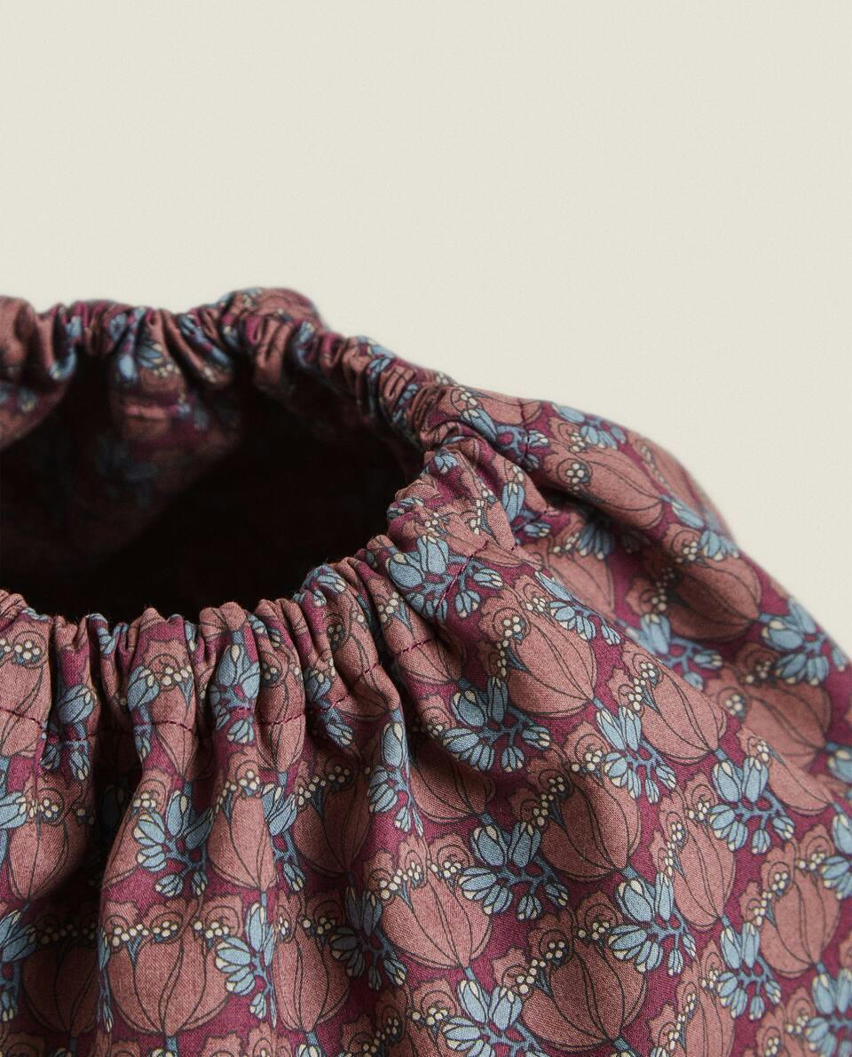 MADE WITH LIBERTY FABRIC CHILDREN’S CLOTHES BAG