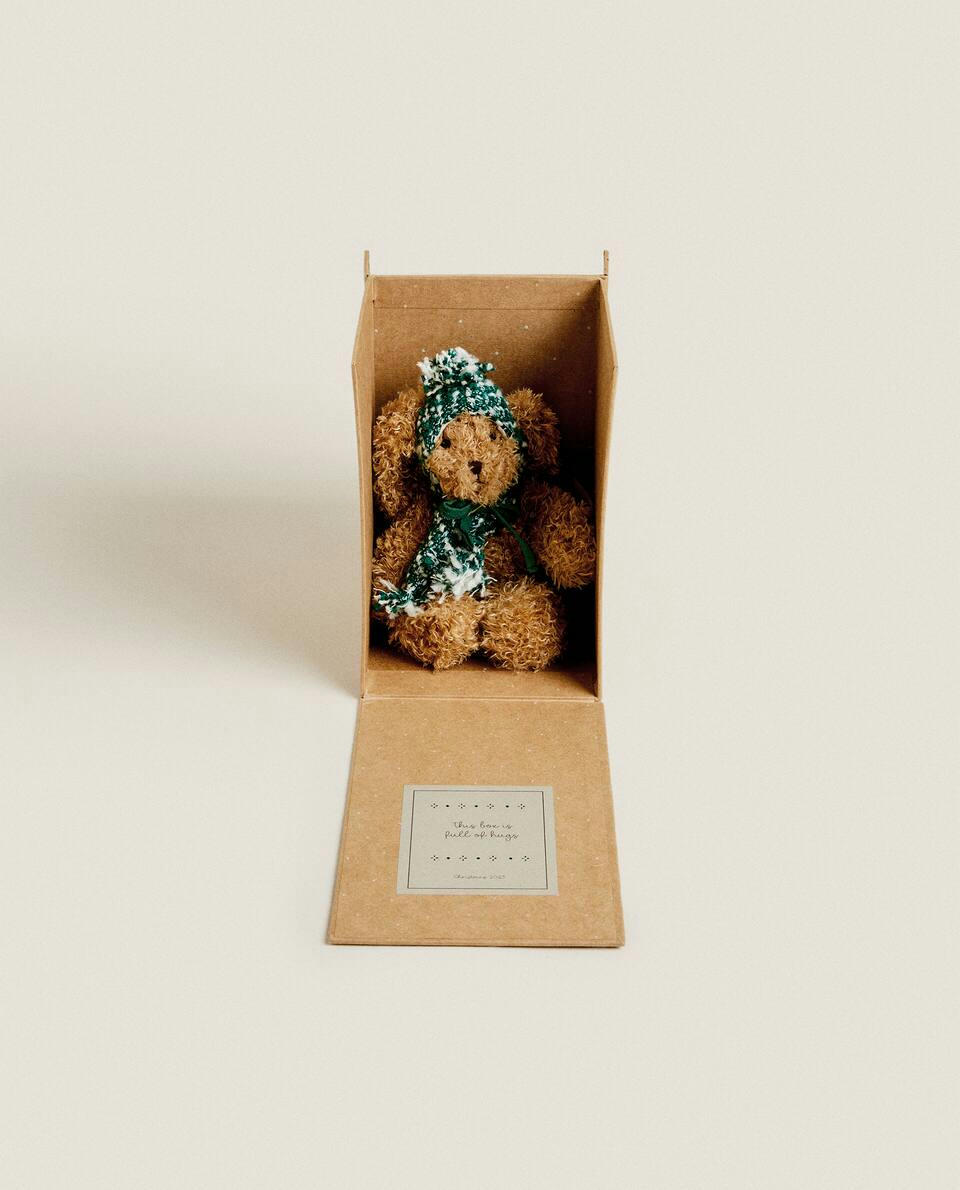 CHILDREN’S SMALL CHRISTMAS BUNNY SOFT TOY