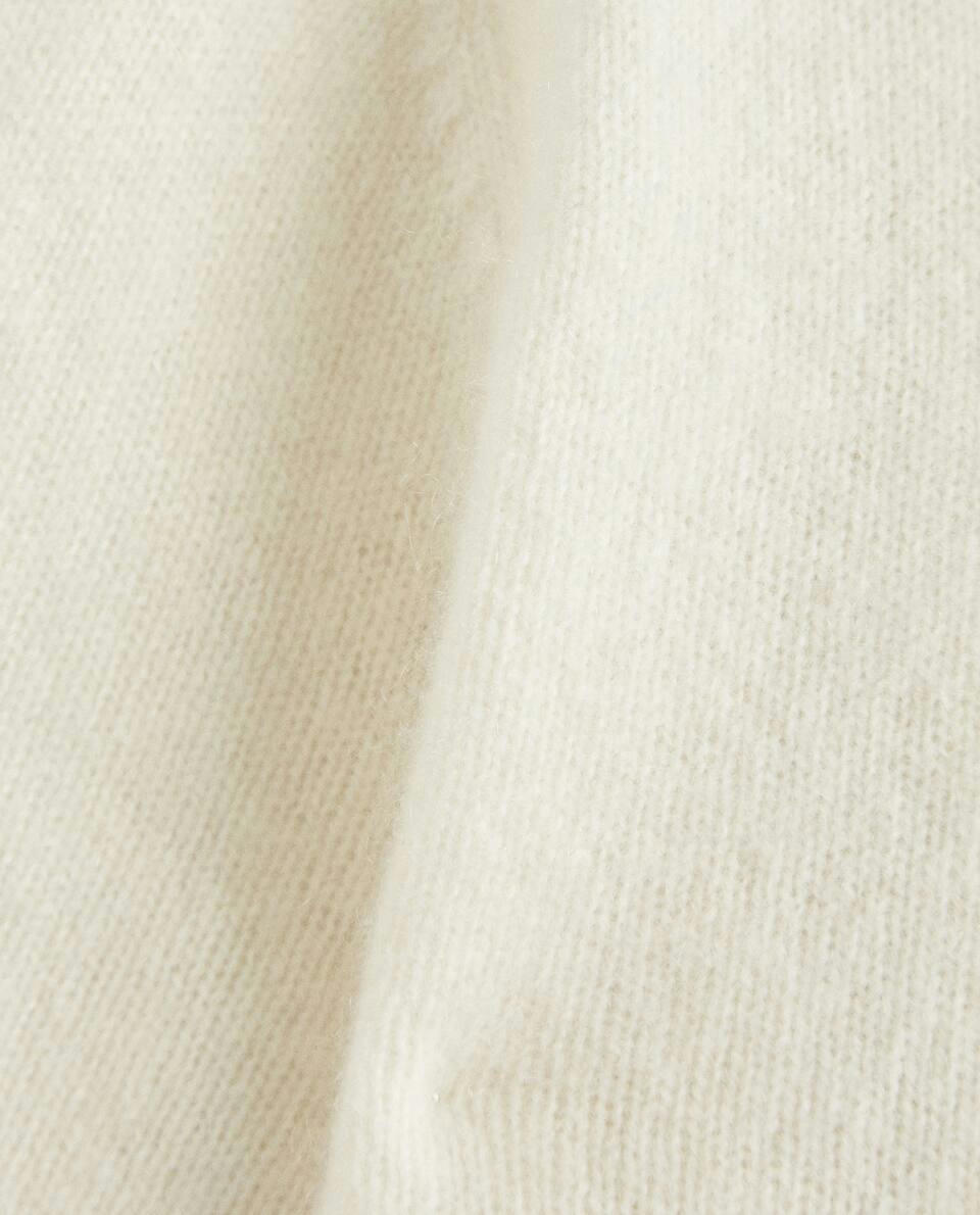 CROPPED CASHMERE SWEATER