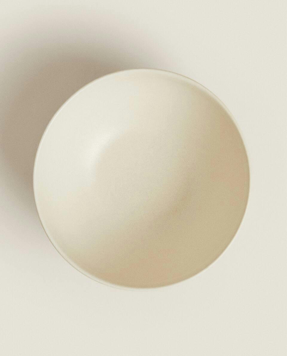 COLOURED STONEWARE BOWL