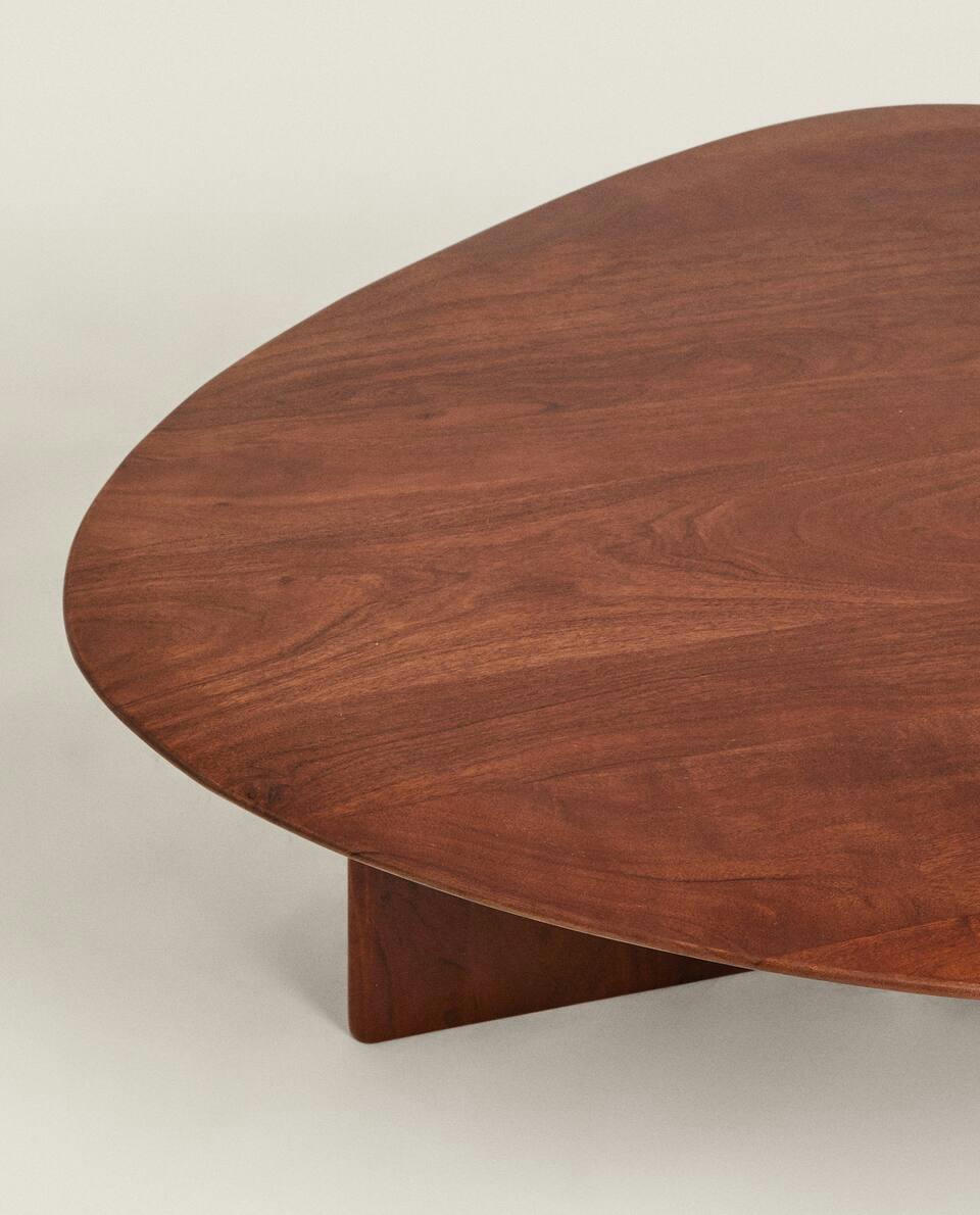 IRREGULAR ACACIA CENTRE COFFEE TABLE