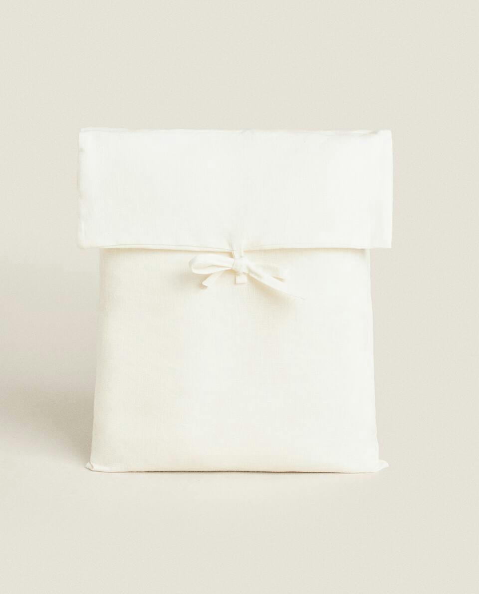 LINEN SHOWER CURTAIN