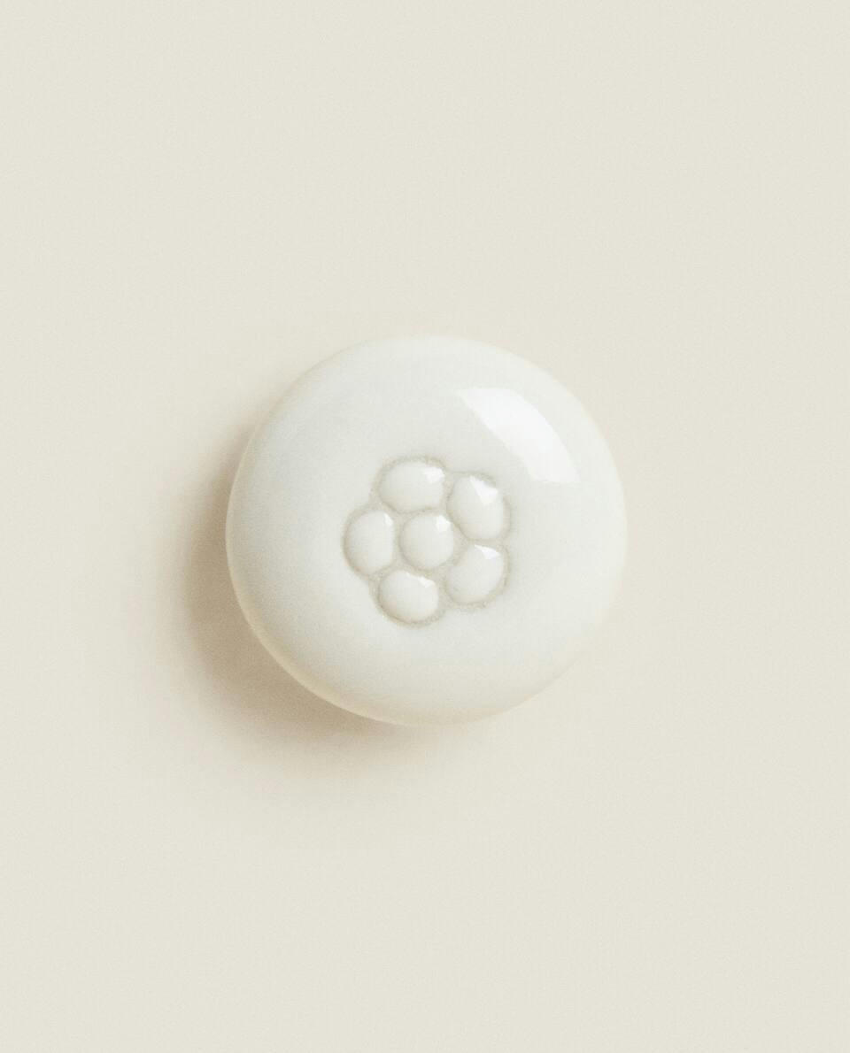 FLOWER DOOR KNOB (PACK OF 2)