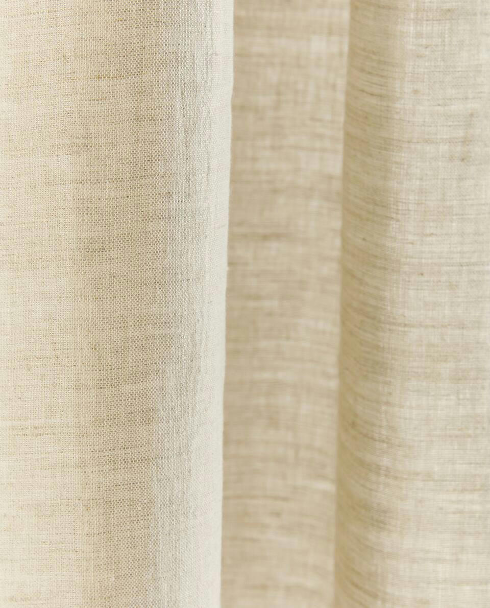 WASHED LINEN CURTAIN