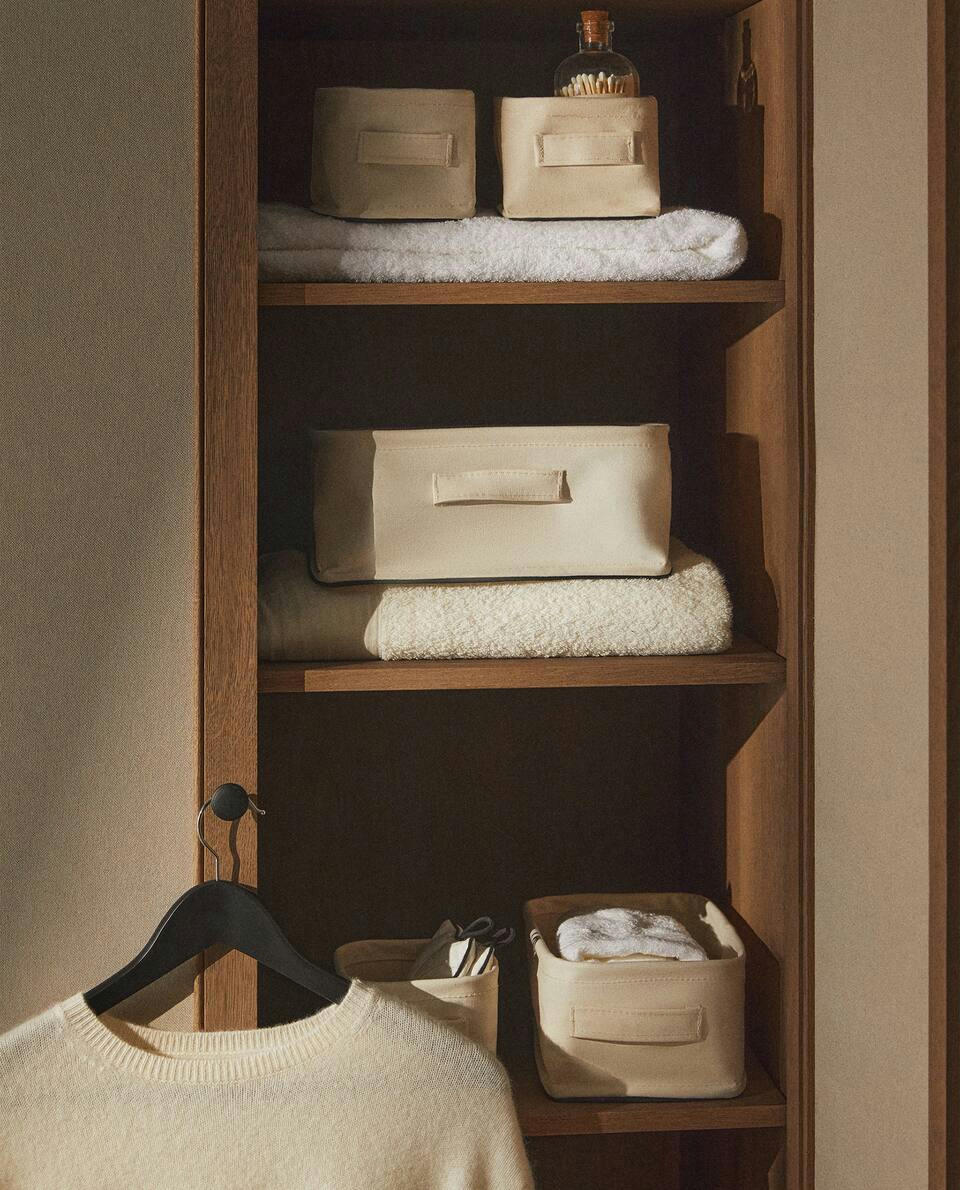 COTTON ORGANISER BOX