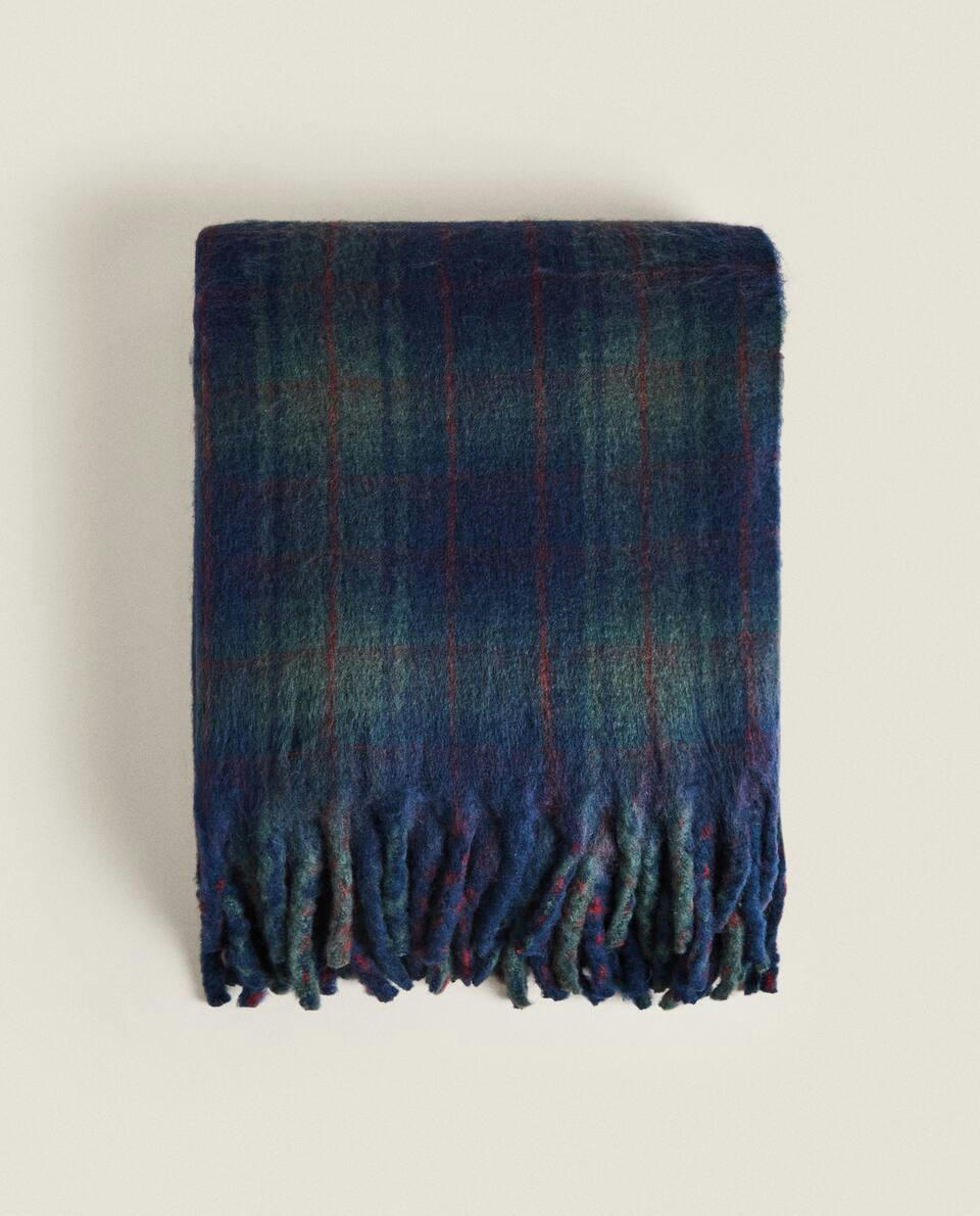TARTAN CHECK BLANKET
