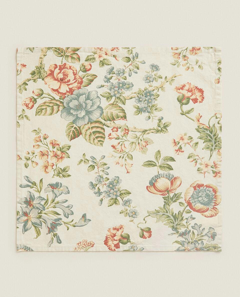 FLORAL PRINT NAPKIN