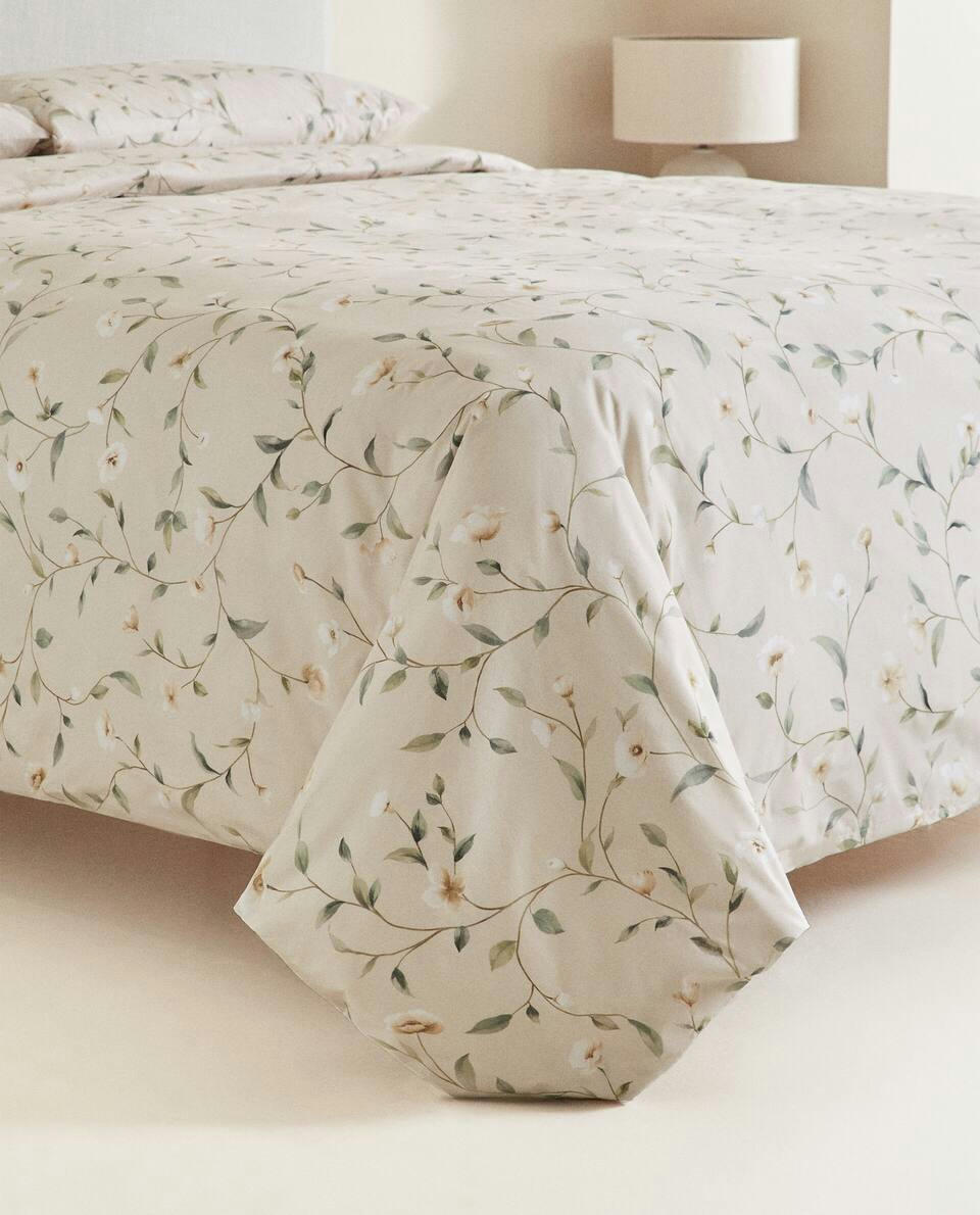 DUVET COVER WITH ROSES