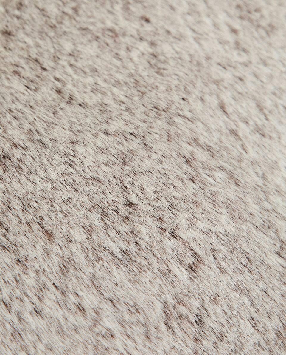 FUR CUSHION COVER