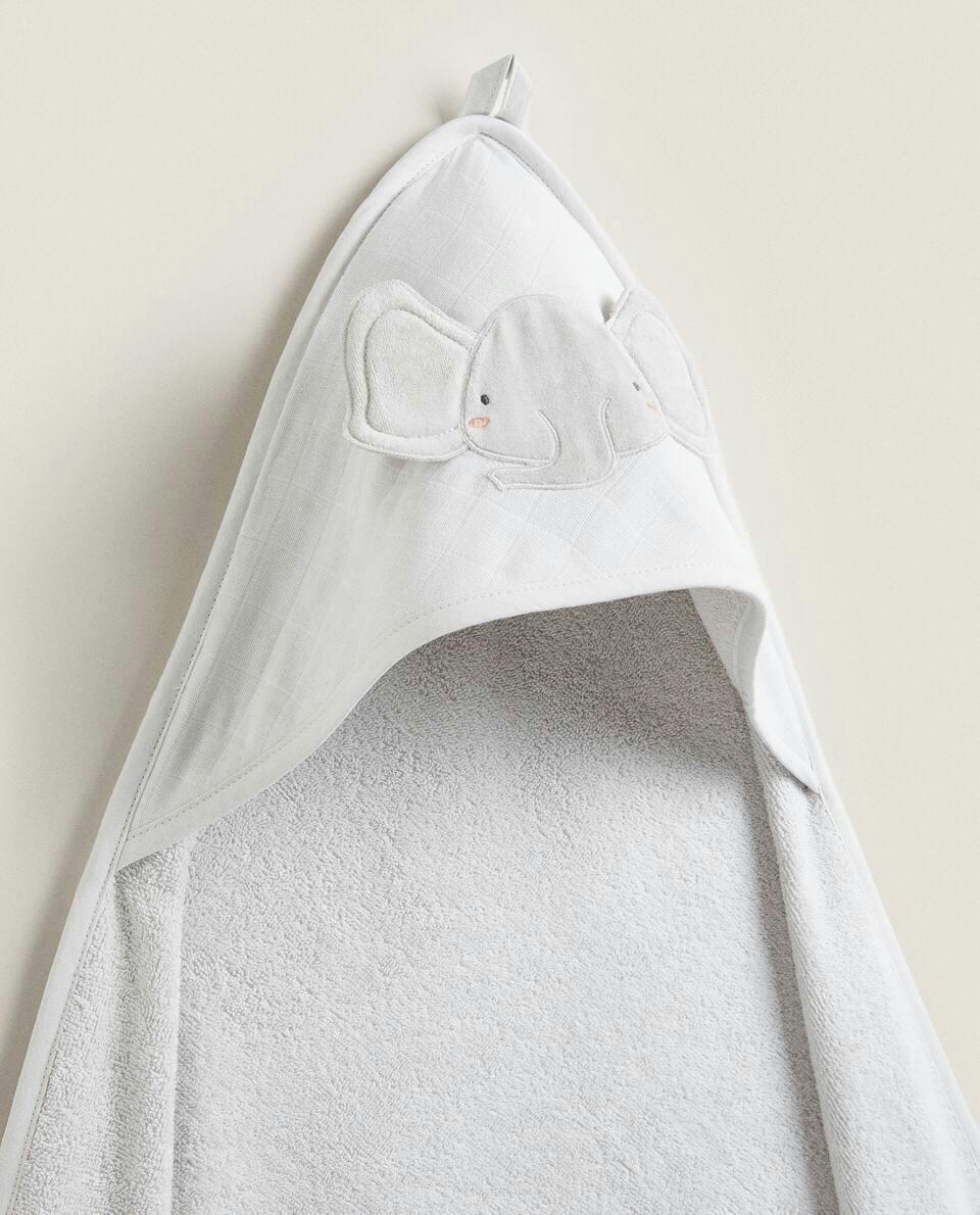 ELEPHANT COTTON TERRY CAPE