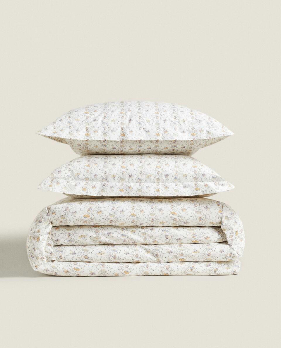 MINI FLORAL PRINT DUVET COVER