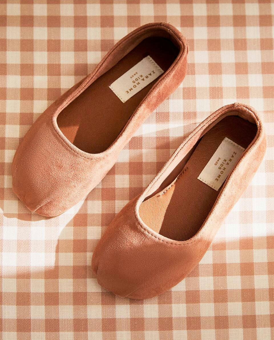 SOFT LEATHER BALLERINAS