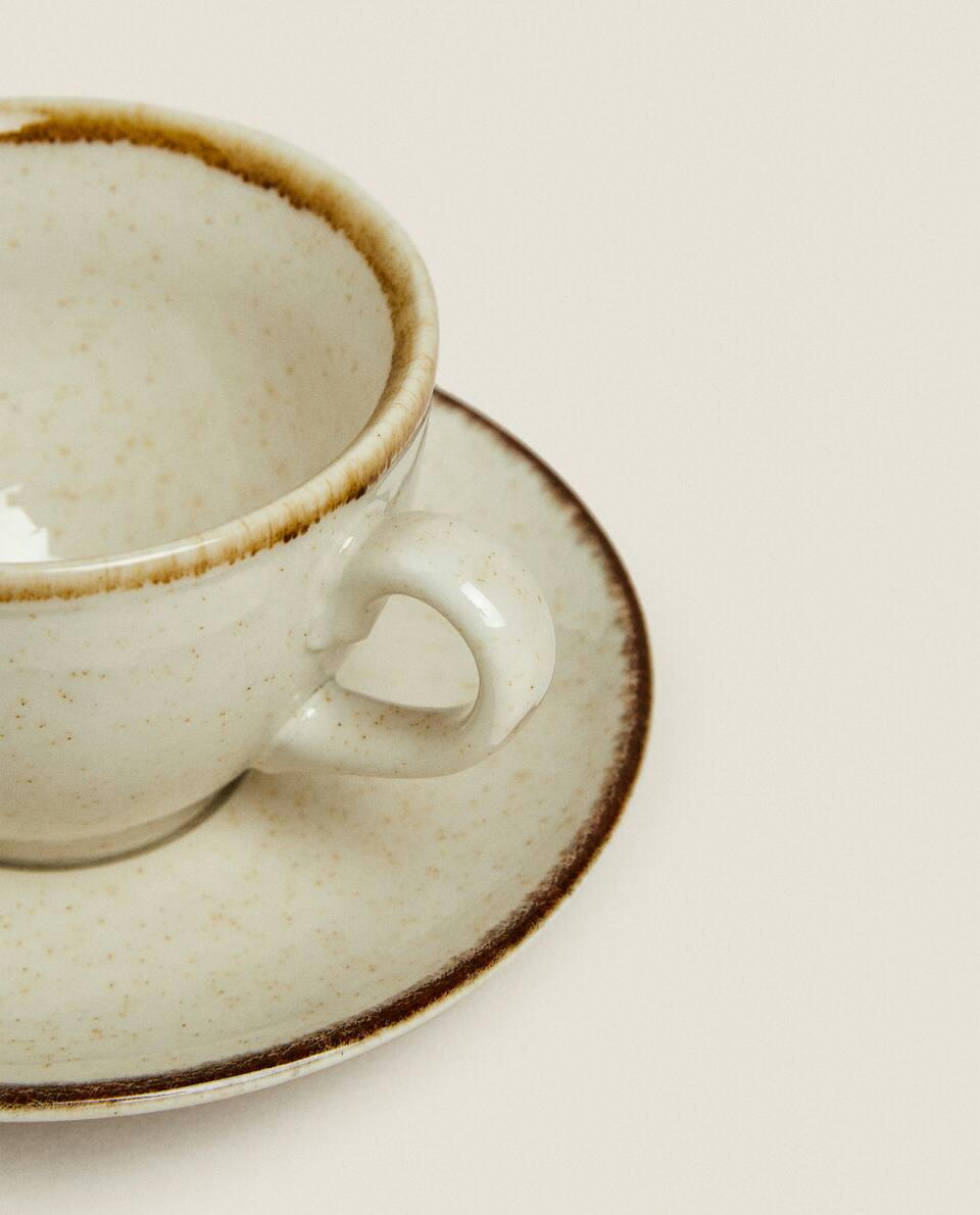 RIM DETAIL TEACUP