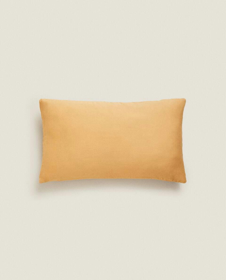CUSHION COVER WITH TOPSTITCHING