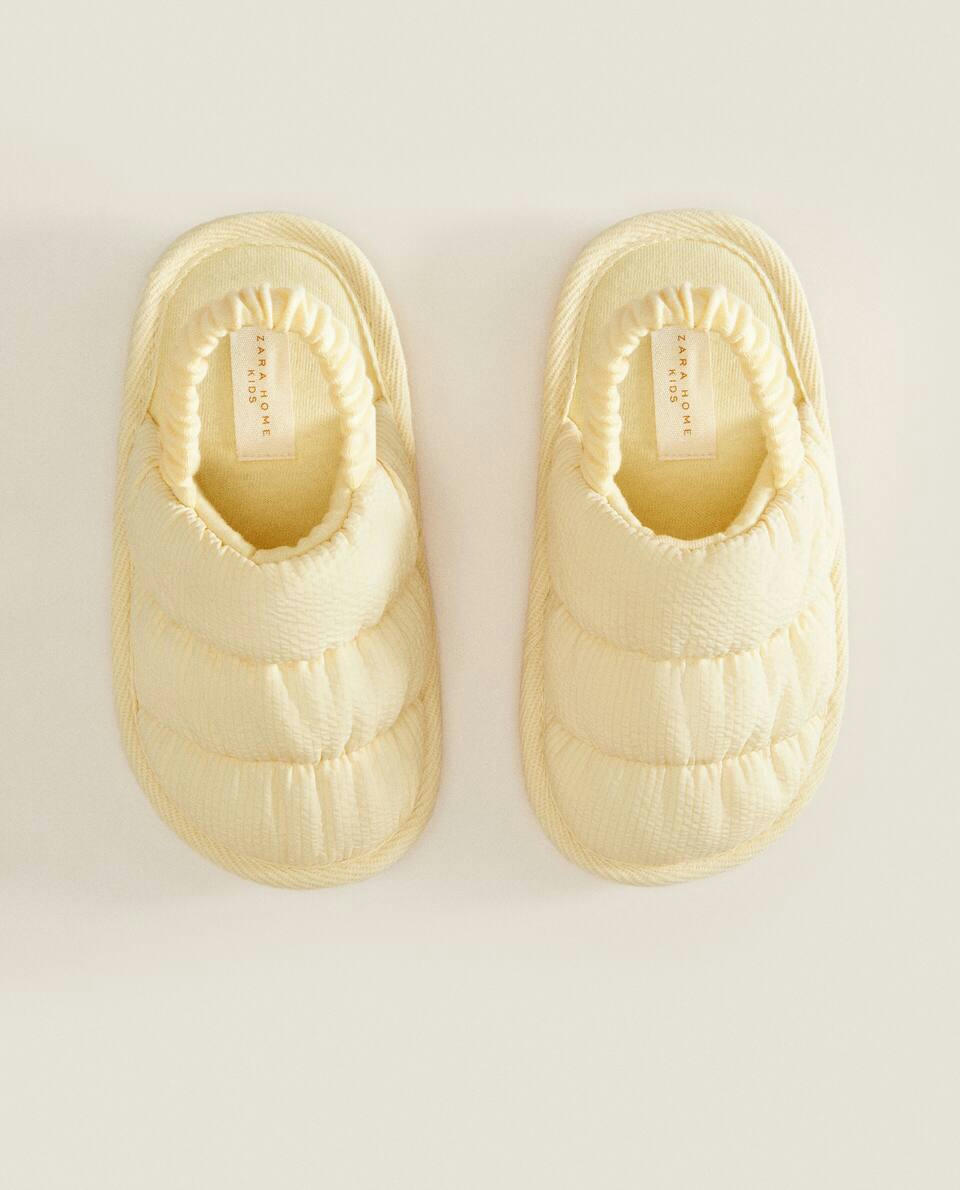 QUILTED SLIPPERS