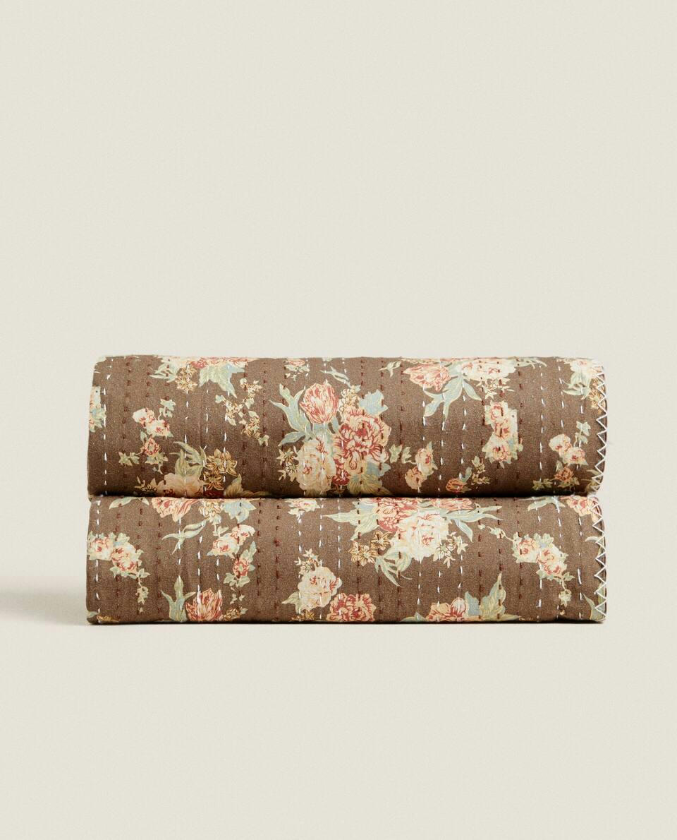 PRINTED QUILTED BLANKET