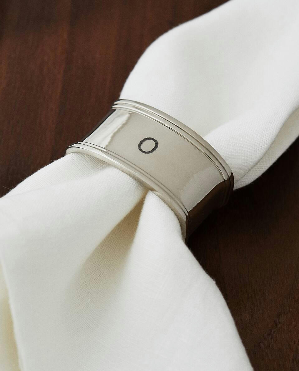 LETTER O NAPKIN RING