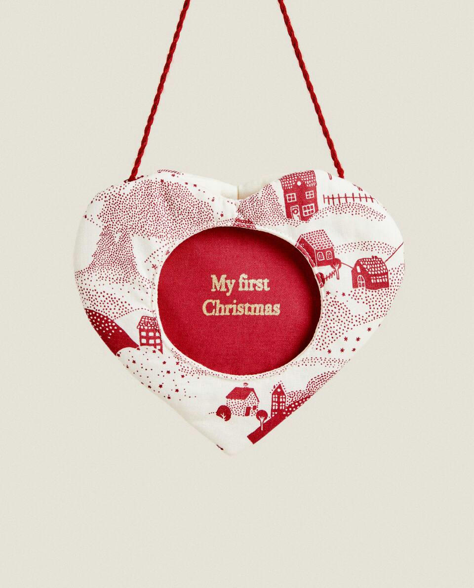 CHRISTMAS PATCHWORK FRAME DECORATION