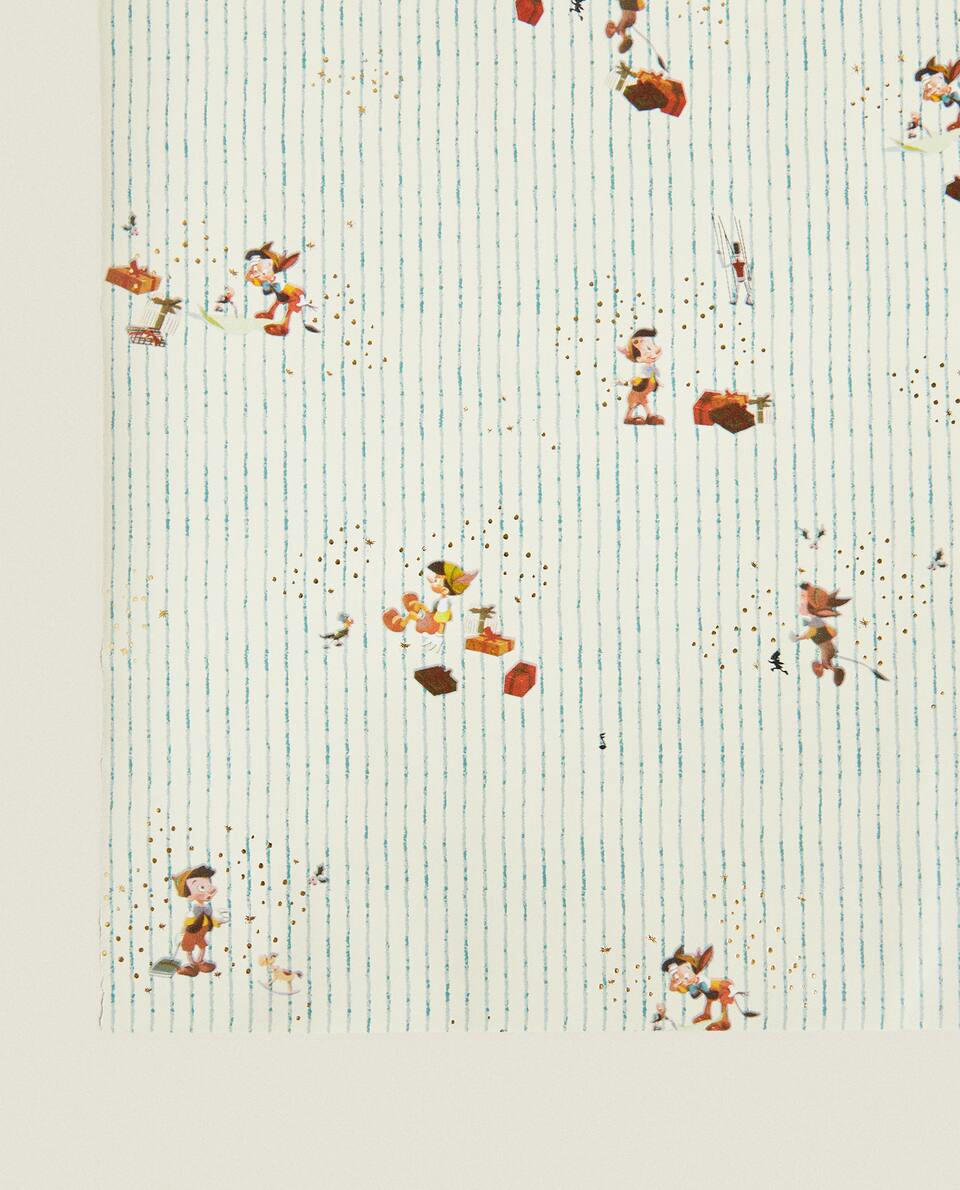 CHILDREN’S PINOCCHIO ? DISNEY CHRISTMAS WRAPPING PAPER