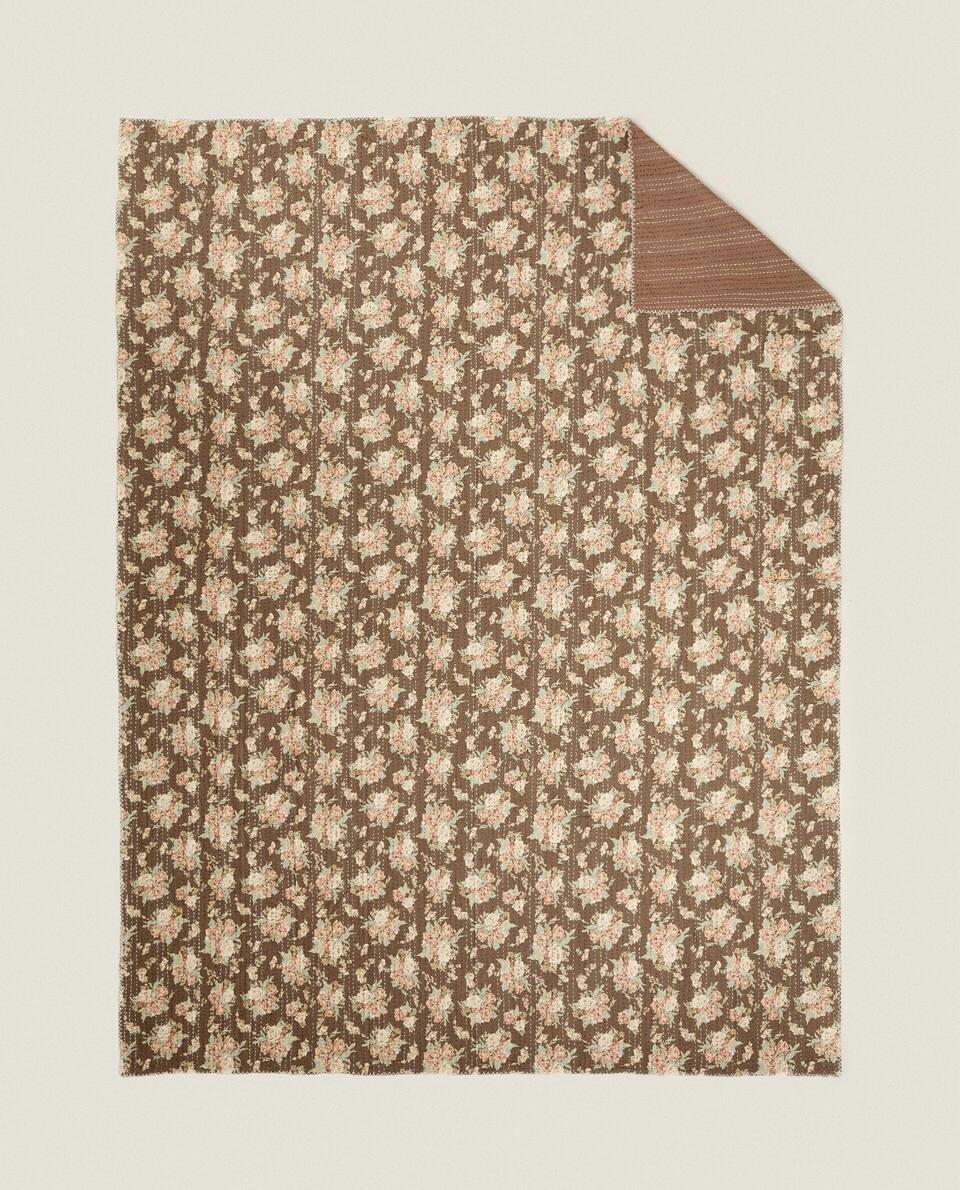 PRINTED QUILTED BLANKET