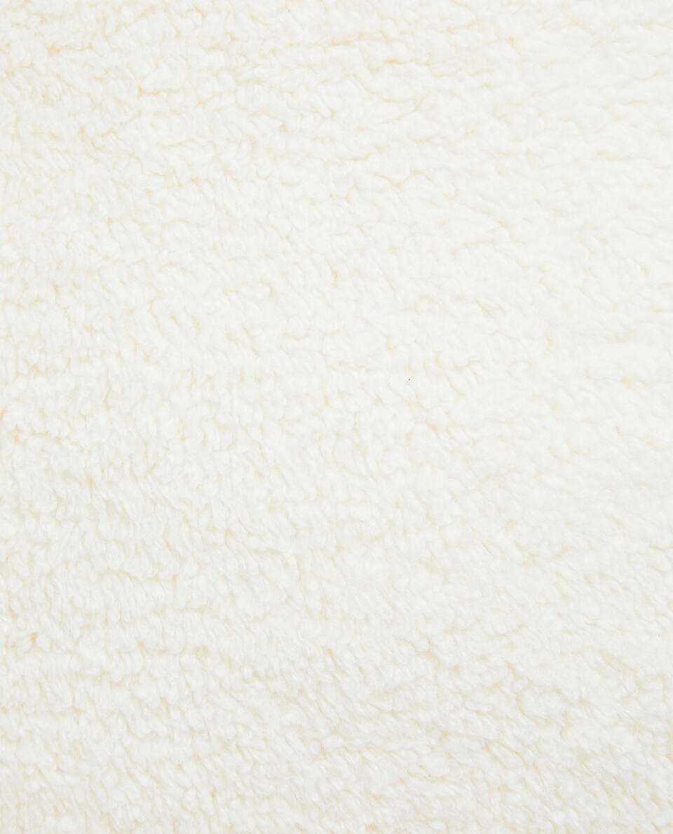 FAUX SHEARLING CUSHION COVER