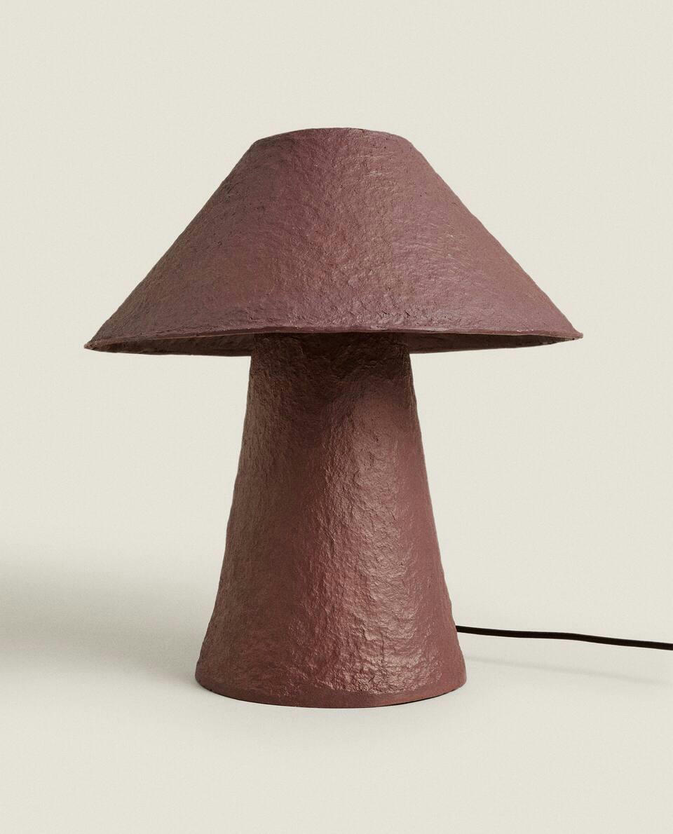 PAPIER-M?CHé TABLE LAMP