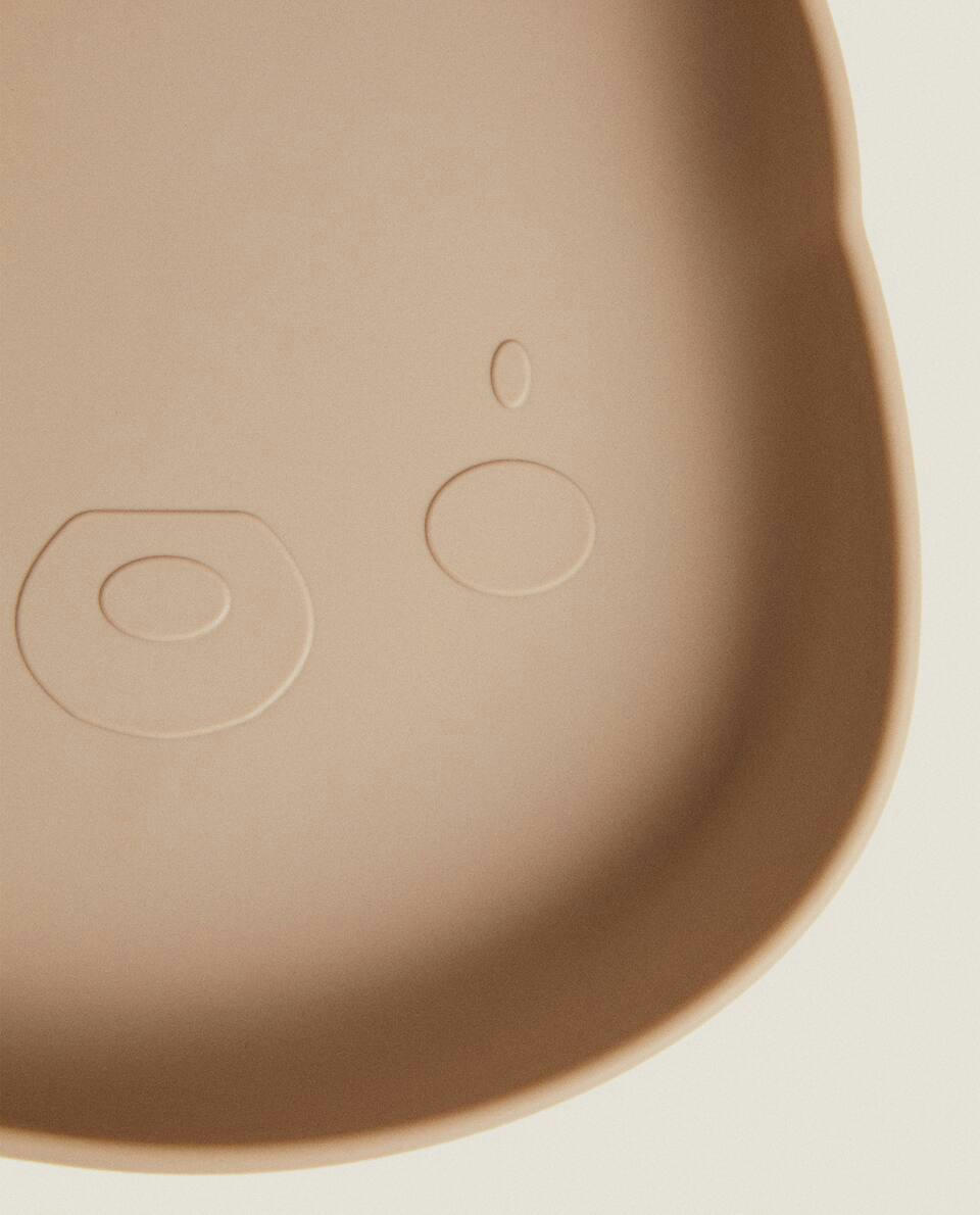 SILICONE BEAR PLATE