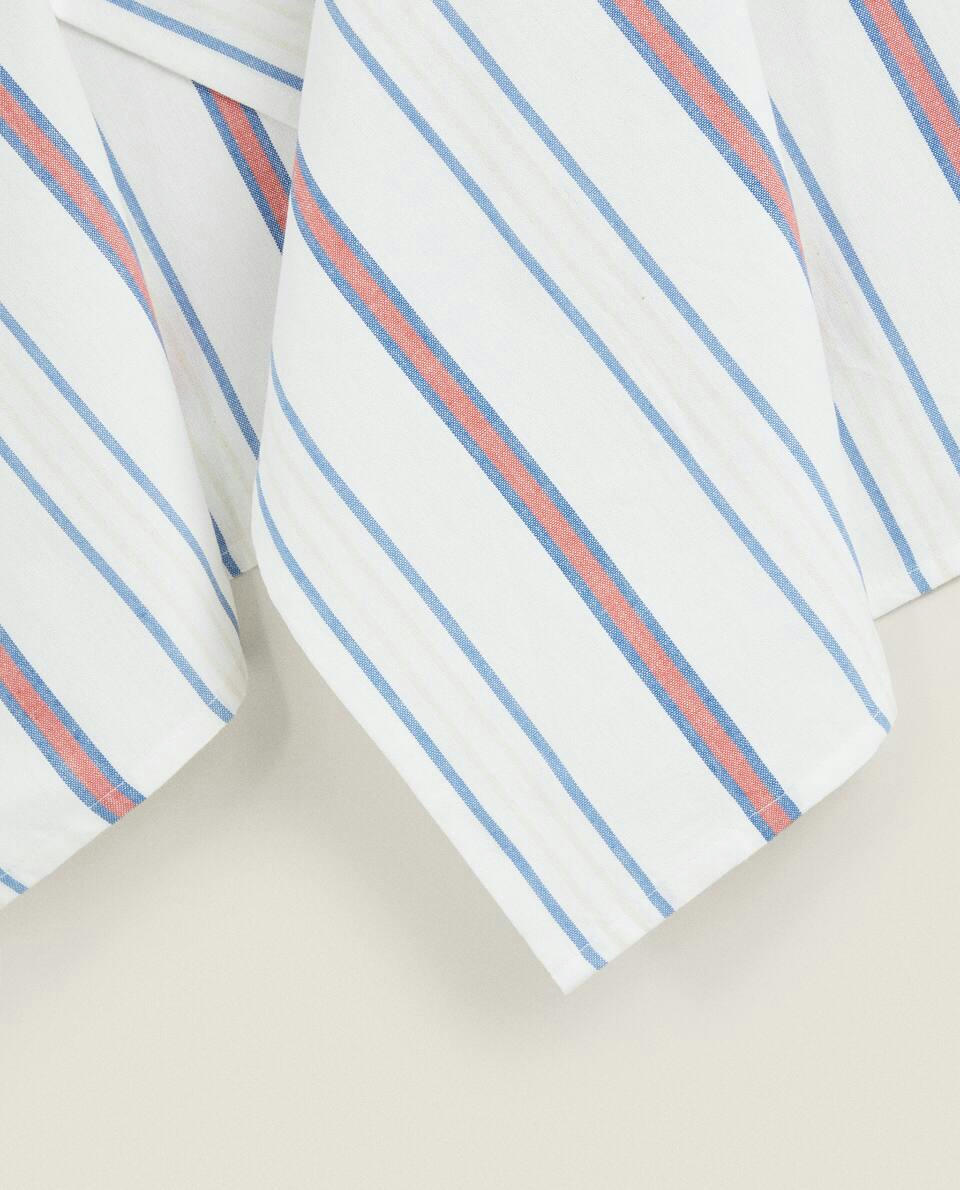 STRIPED COTTON TEA TOWELS (PACK OF 2)