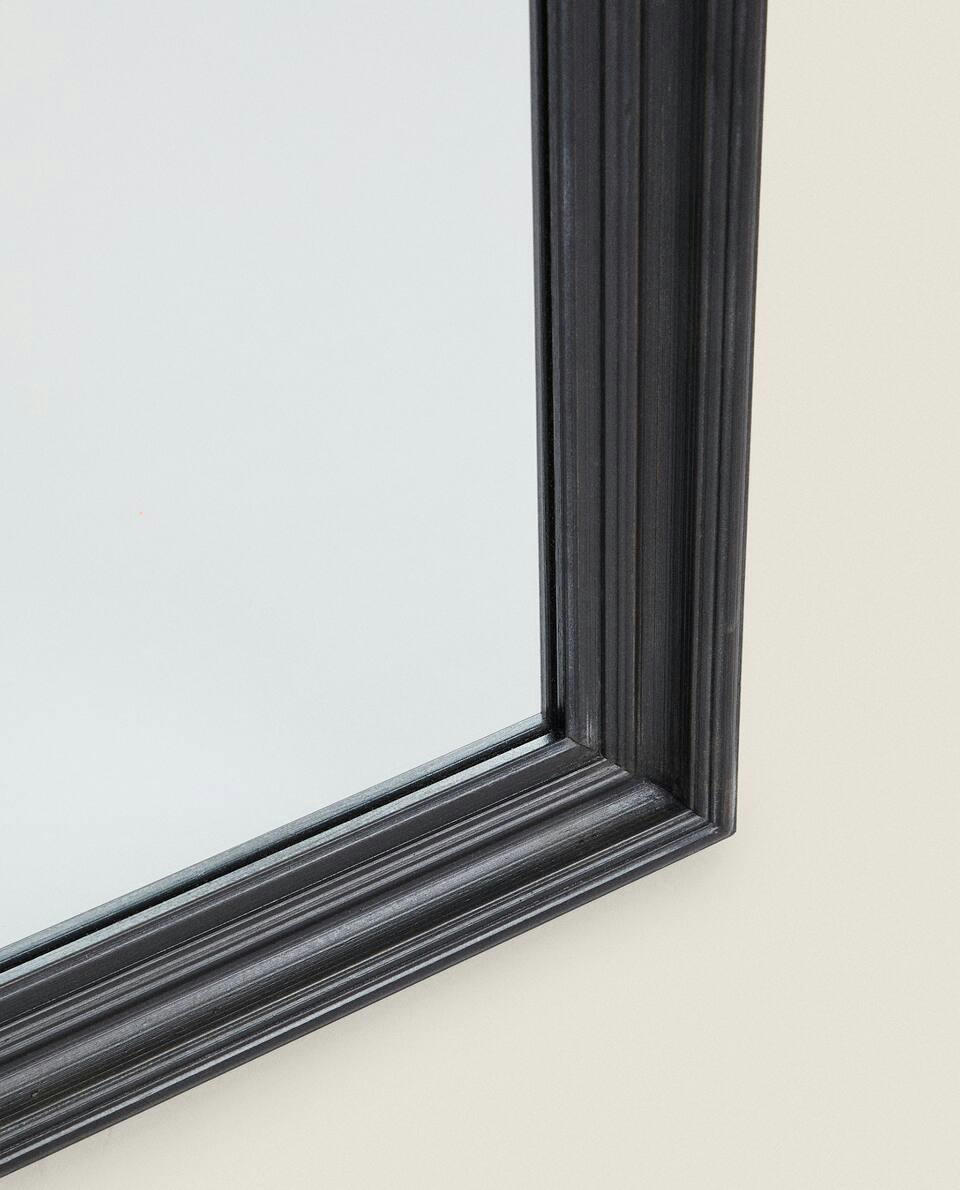 LARGE MIRROR WITH BEVELLED FRAME