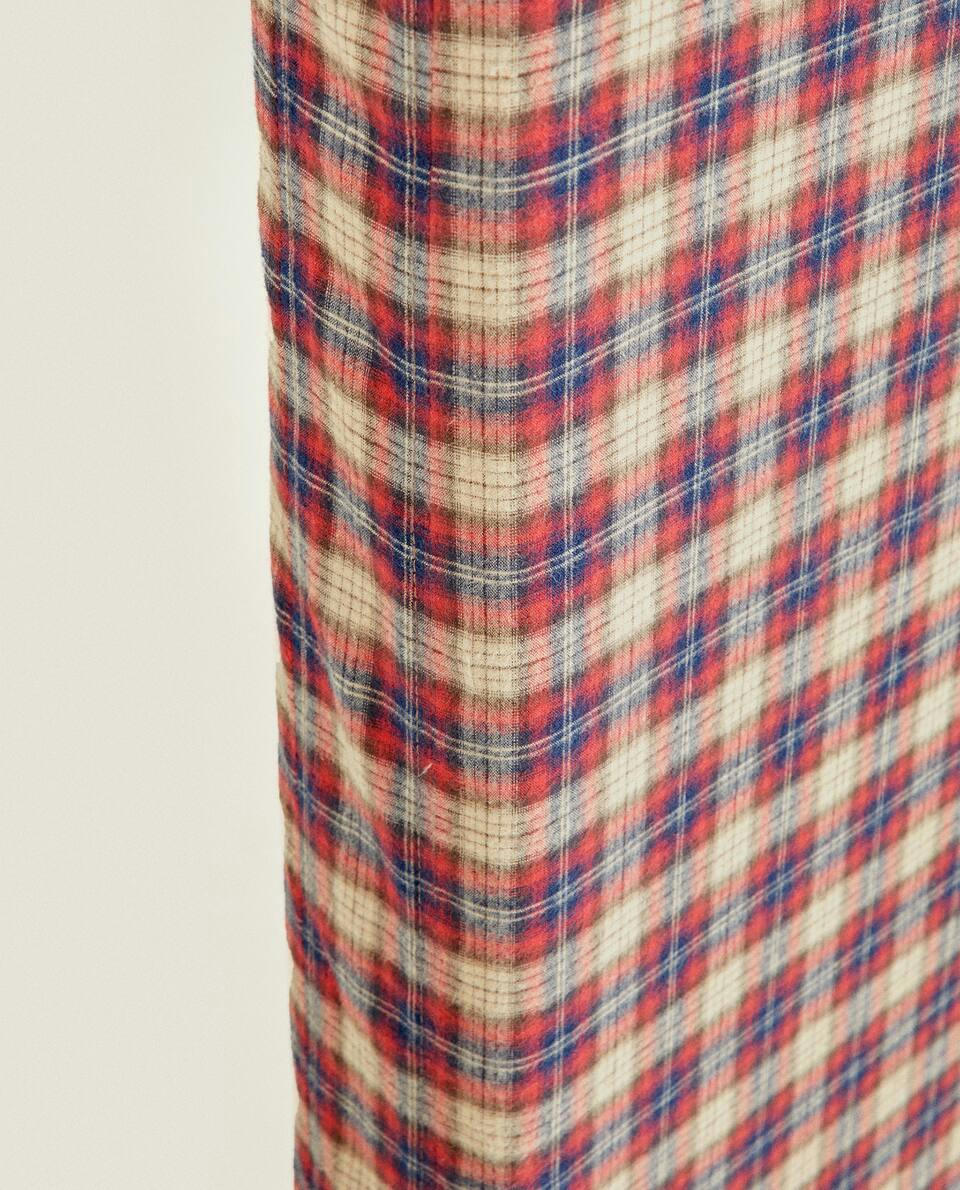 TARTAN HEADBOARD COVER