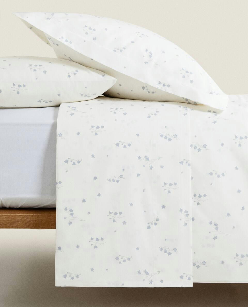 FLORAL PRINT DUVET COVER
