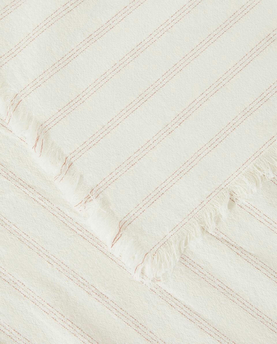 STRIPED COTTON TABLECLOTH