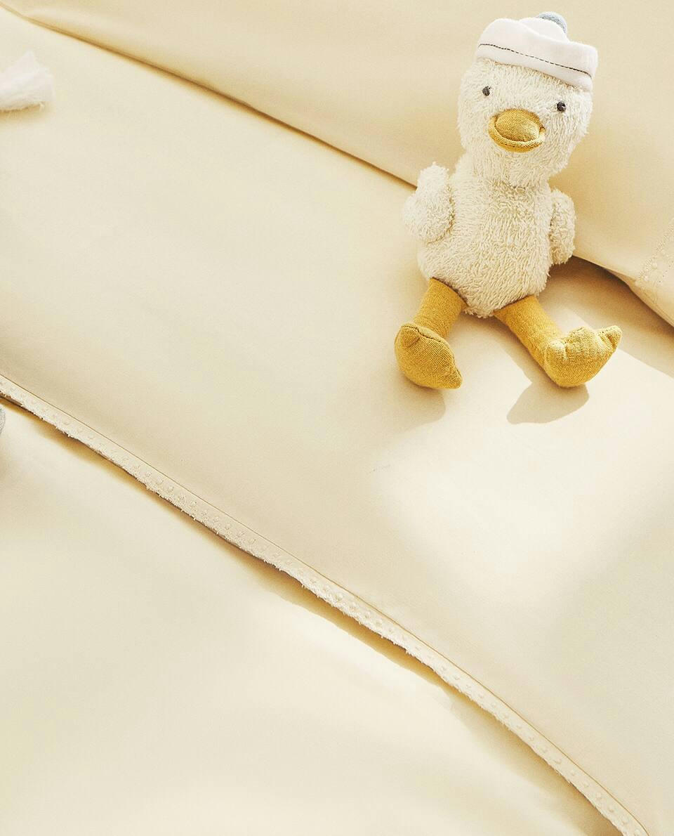PLAIN COTTON DUVET COVER