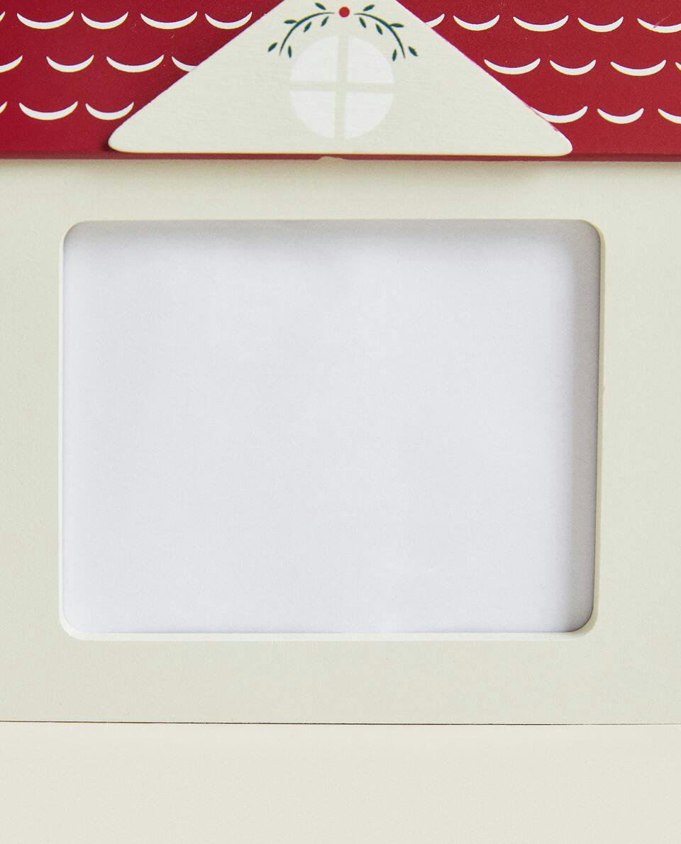 CHILDREN’S CHRISTMAS COLOURING HOUSE FRAME
