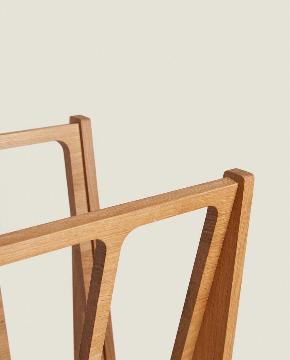 ST. LAZARE WOODEN POSTER RACK