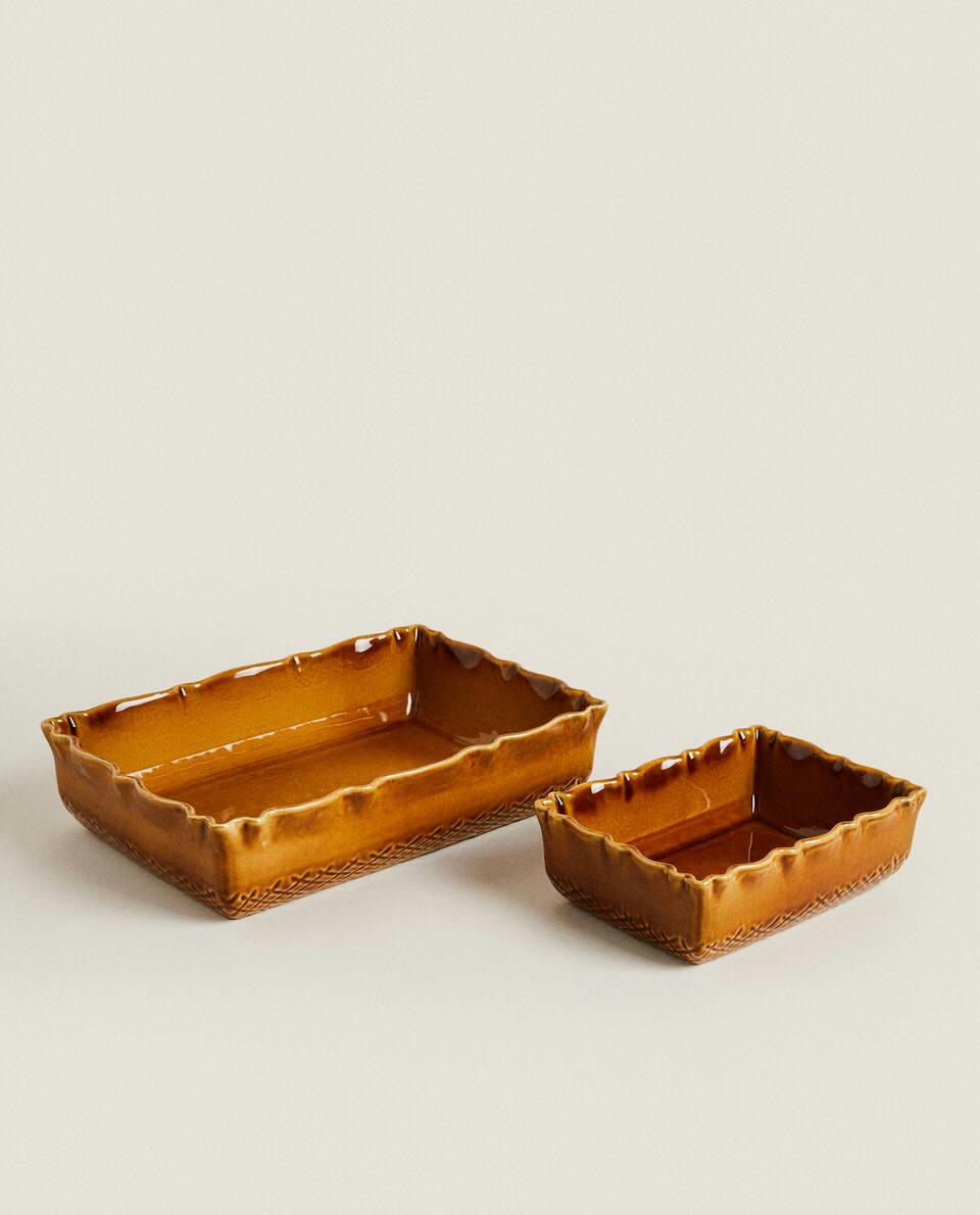 STONEWARE OVEN TRAY