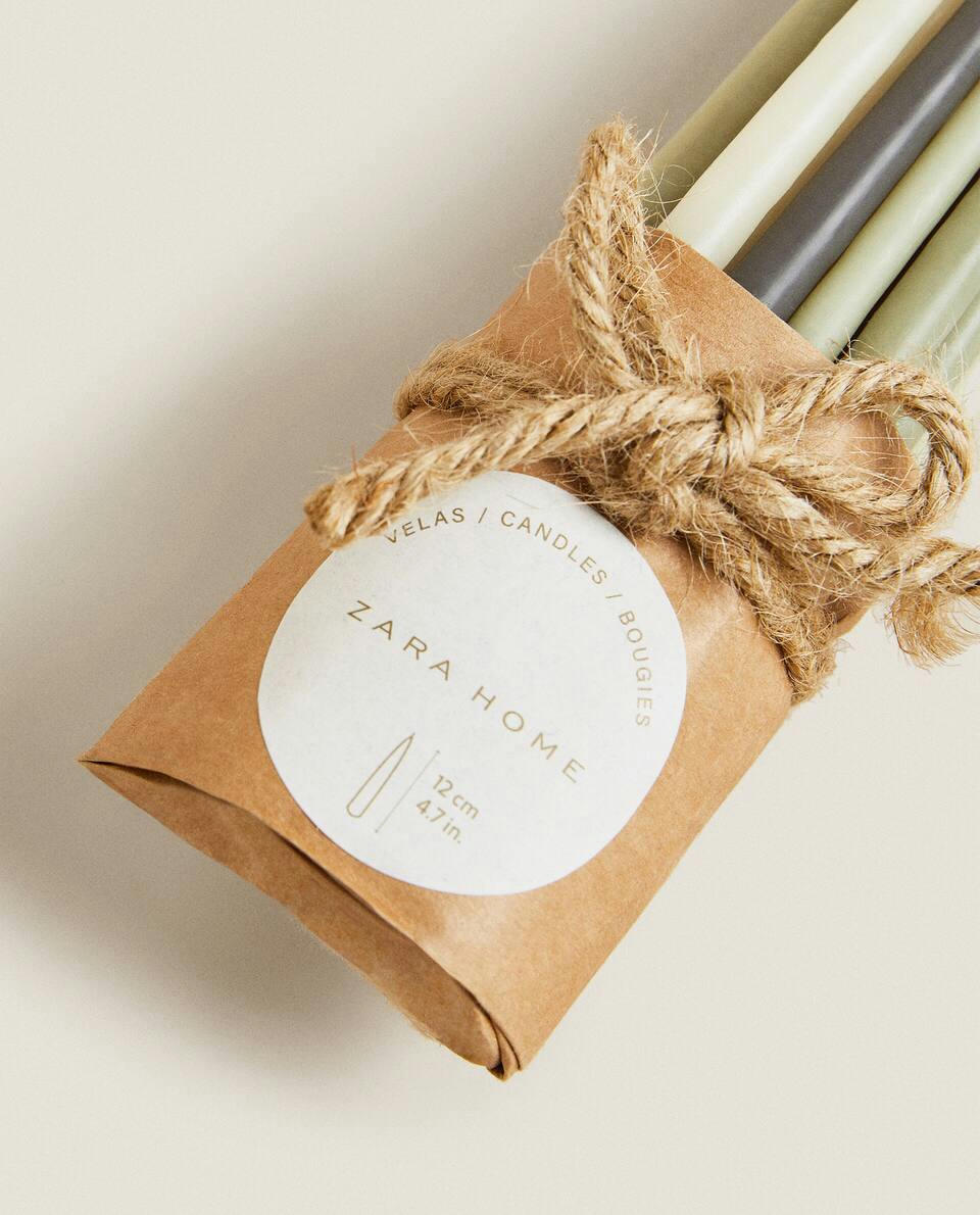 ELONGATED CANDLE (PACK OF 20)