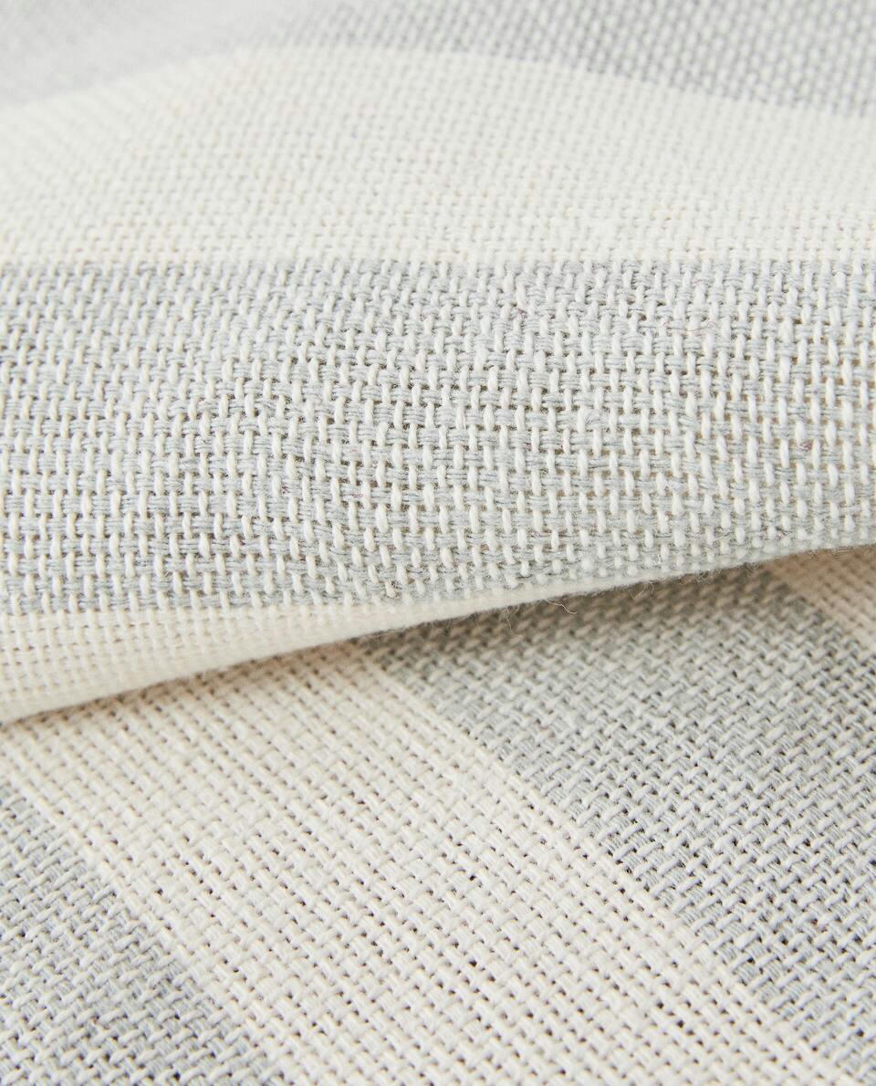 STRIPED COTTON TABLE RUNNER