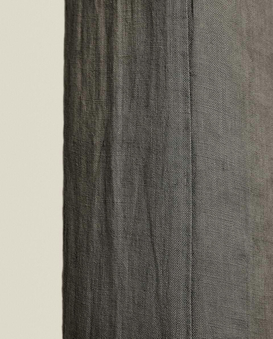 ROUNDED HEADBOARD WITH LINEN COVER