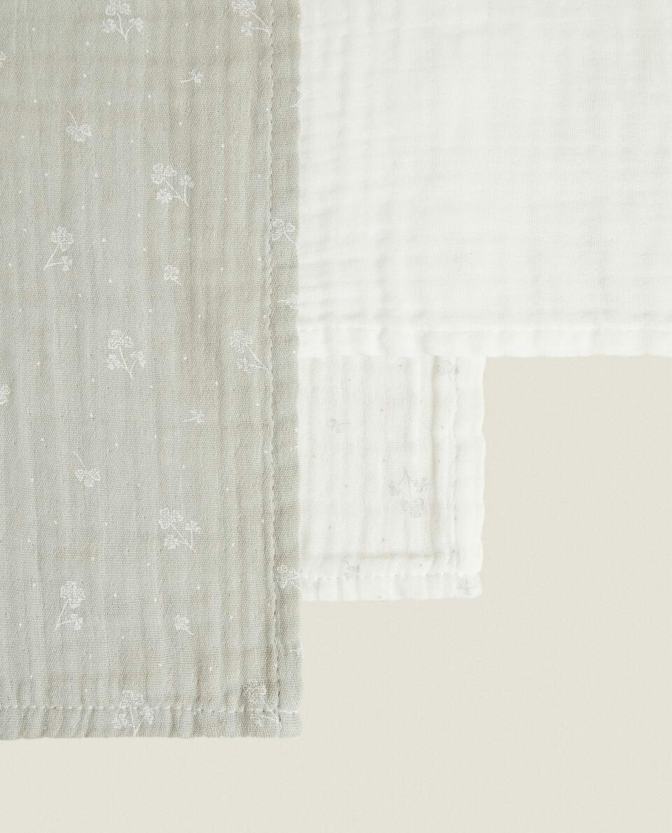 CLOVER MUSLINS (PACK OF 3)