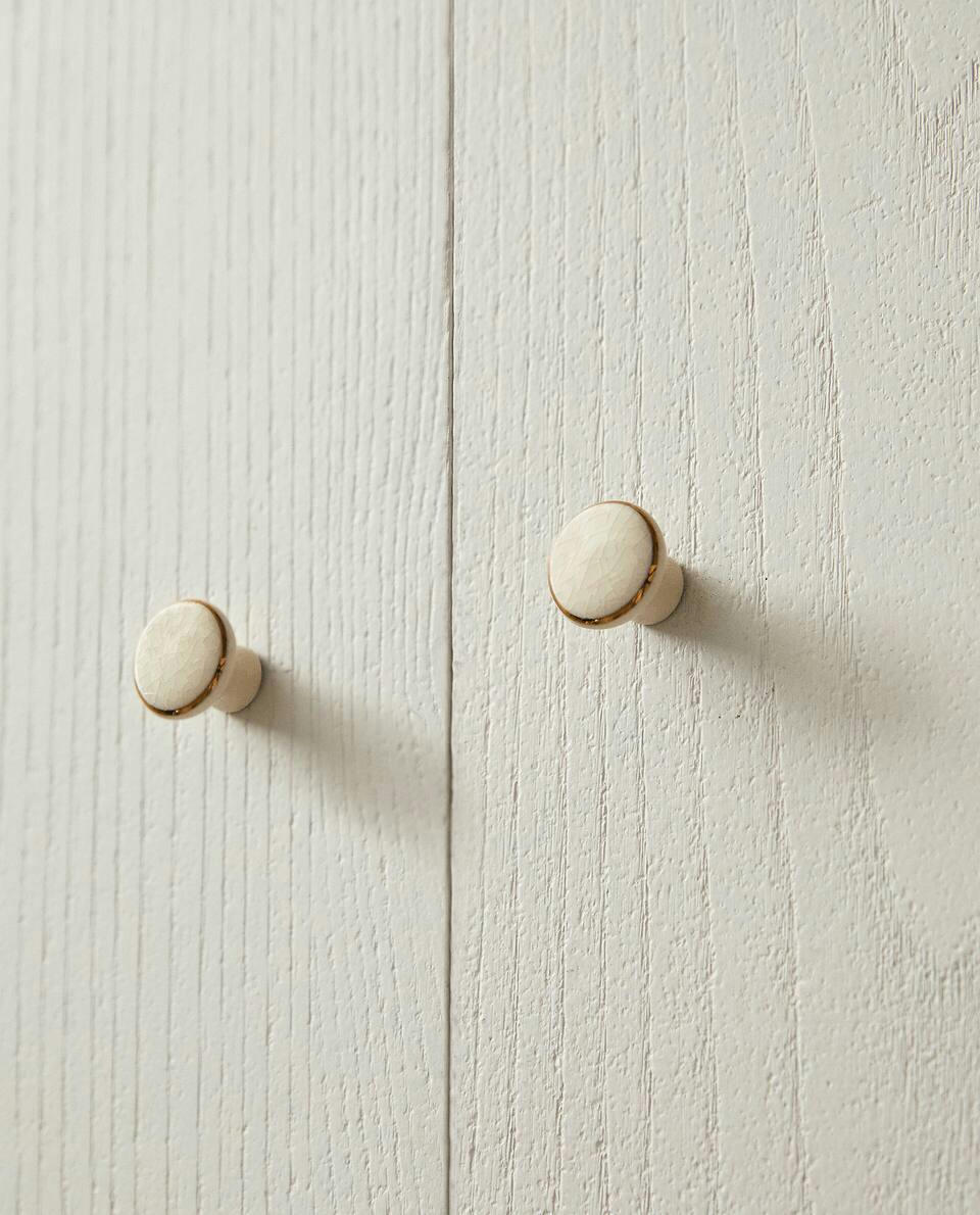 CERAMIC DOOR KNOB (PACK OF 2)