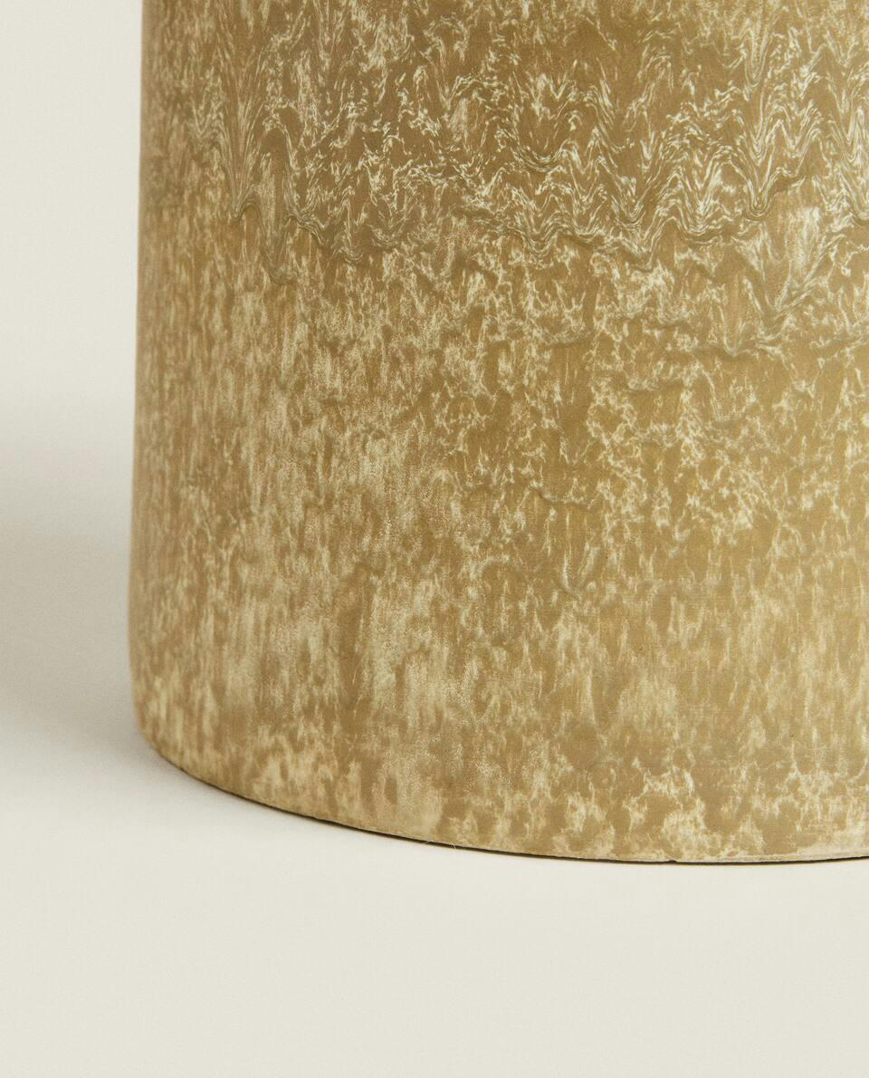 XL LAMP WITH CERAMIC STAND