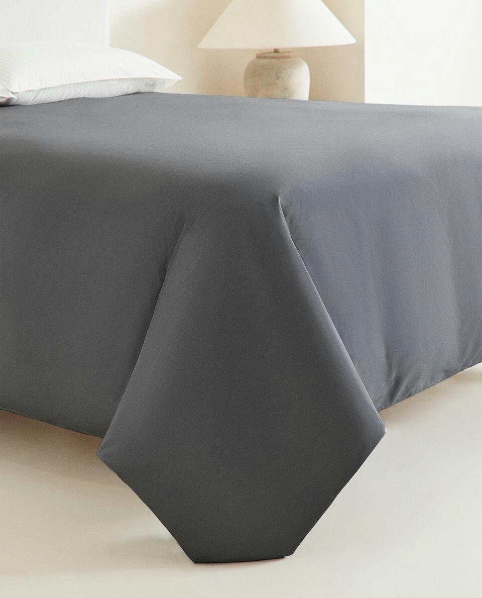 (300 THREAD COUNT) COTTON PERCALE DUVET COVER