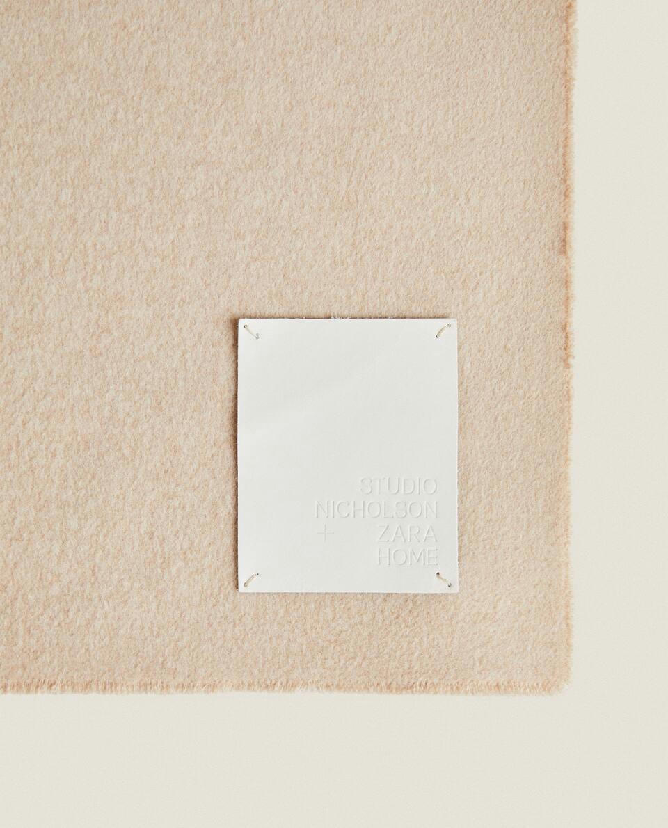 WOOL AND SILK BLANKET X STUDIO NICHOLSON
