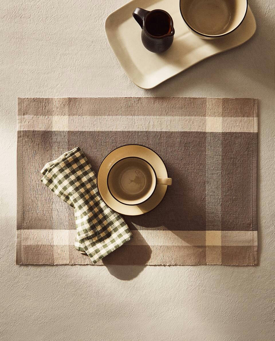 STRIPED COTTON PLACEMAT (PACK OF 2)