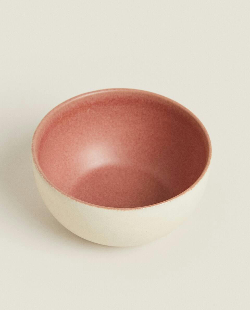 COLOURED MINI STONEWARE BOWL