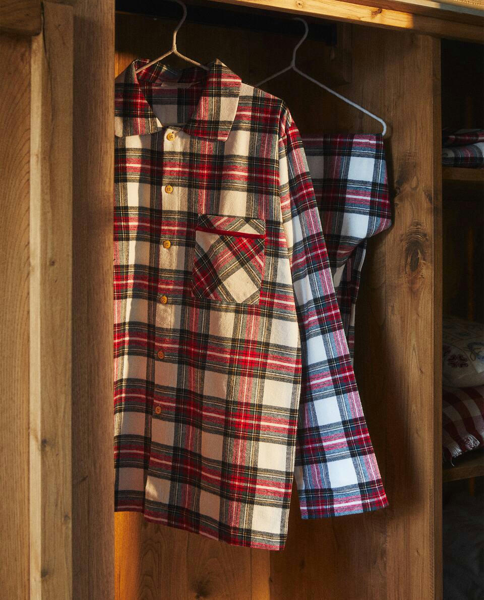 CHRISTMAS TARTAN PYJAMAS
