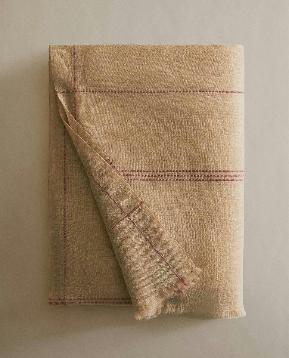 X áBBATTE WOOL AND CASHMERE BLANKET