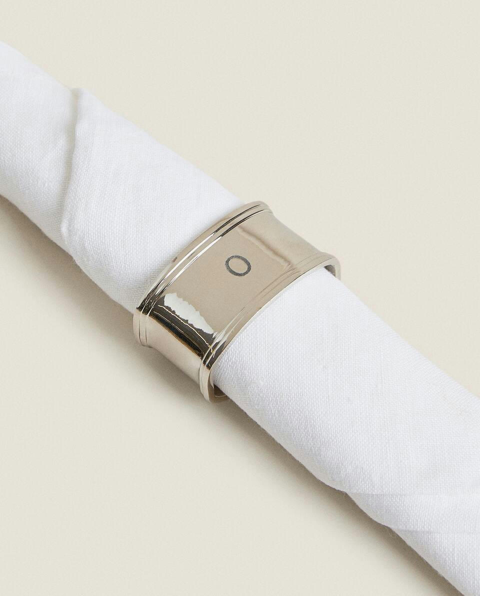 LETTER O NAPKIN RING